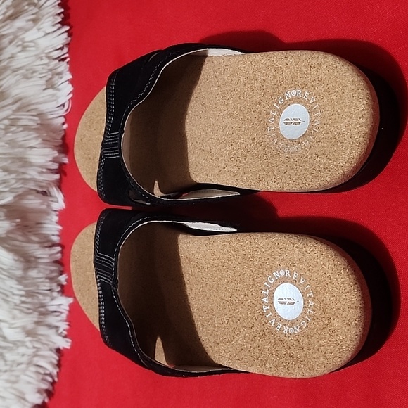 RevitalignWomen's Blue Palmetto Slide Sandal - Picture 5 of 11